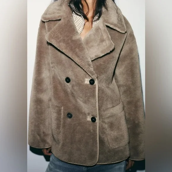 ZARA REVERSIBLE JACKET - Picture 5 of 6